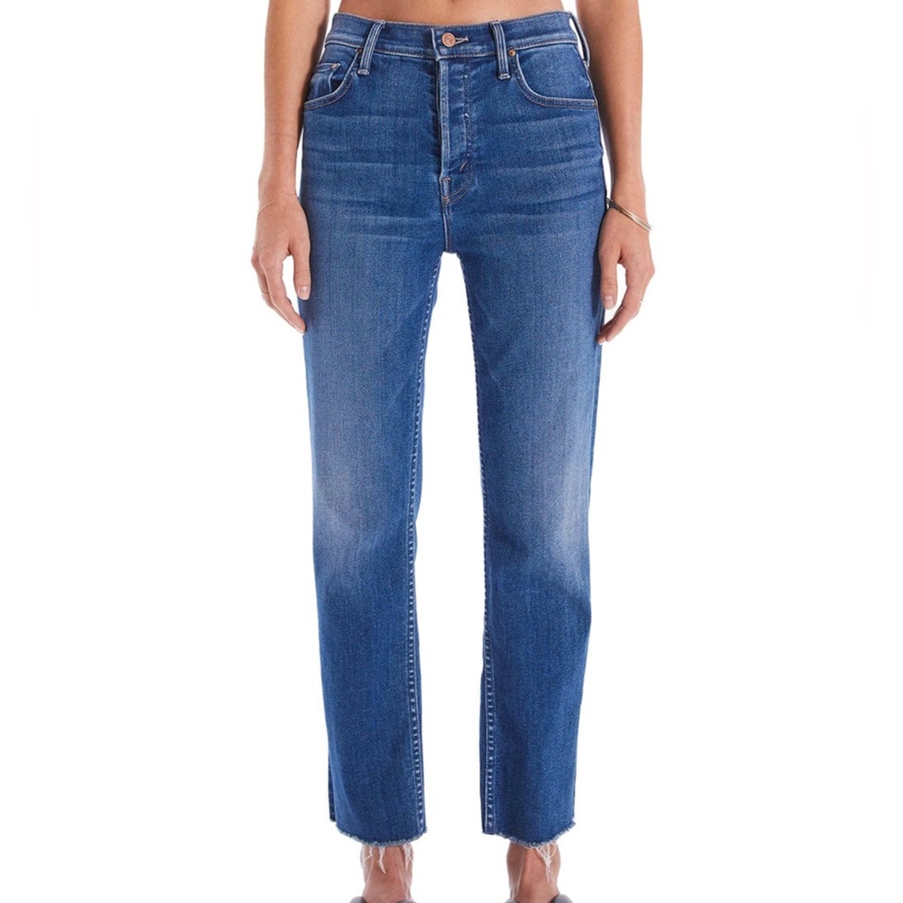 MOTHER Tomcat Ankle Fray - Let’s just be friends wash